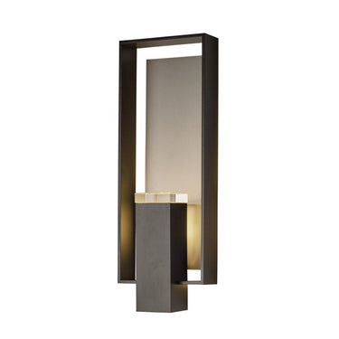 Hubbardton Forge Shadow Box Large Dark Sky Friendly Outdoor Sconce 1