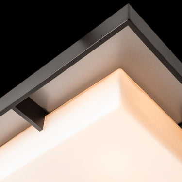 Hubbardton Forge Shadow Box Large Outdoor Flush Mount 2
