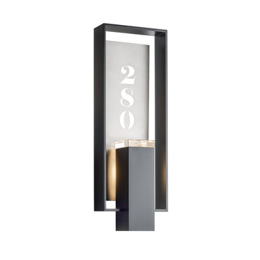 Hubbardton Forge Shadow Box Large Outdoor Sconce - 302605 