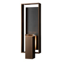 Hubbardton Forge Shadow Box Large w/Slate Dark Sky Friendly Outdoor Sconce - 302664 4