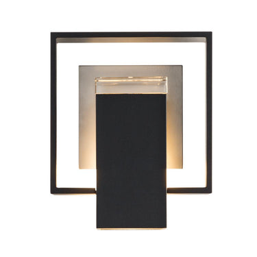 Hubbardton Forge Shadow Box Small Dark Sky Friendly Outdoor Sconce 1