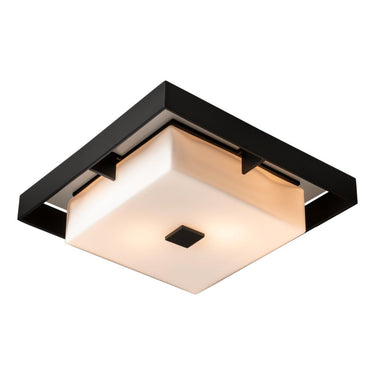 Hubbardton Forge Shadow Box Small Outdoor Flush Mount 3
