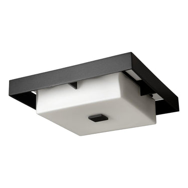 Hubbardton Forge Shadow Box Small Outdoor Flush Mount 