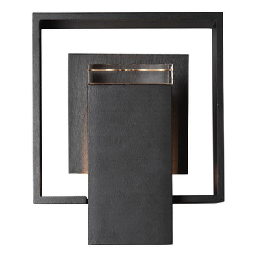 Hubbardton Forge Shadow Box Small w/Slate Outdoor Sconce 