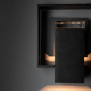 Hubbardton Forge Shadow Box Small w/Slate Outdoor Sconce 5