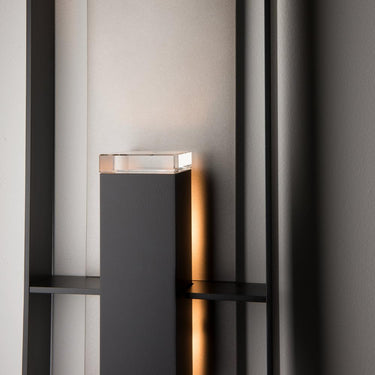 Hubbardton Forge Shadow Box Tall Dark Sky Friendly Outdoor Sconce 3