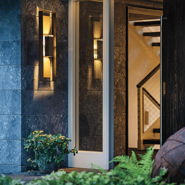 Hubbardton Forge Shadow Box Tall Outdoor Sconce 4