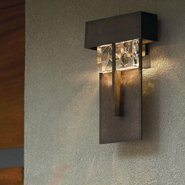 Hubbardton Forge Shard Large LED Outdoor Sconce 1