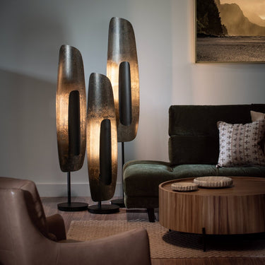 Hubbardton Forge Shield Medium Floor Lamp