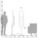 Hubbardton Forge Shield Tall Floor Lamp 11