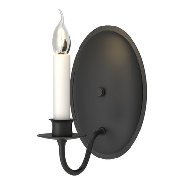 20-4210 Hubbardton Forge Oval Back Single Light Wall Sconce