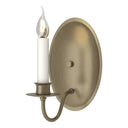 20-4210 Hubbardton Forge Oval Back Single Light Wall Sconce
