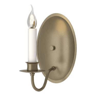20-4210 Hubbardton Forge Oval Back Single Light Wall Sconce