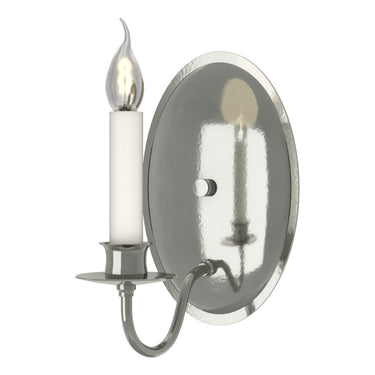 20-4210 Hubbardton Forge Oval Back Single Light Wall Sconce