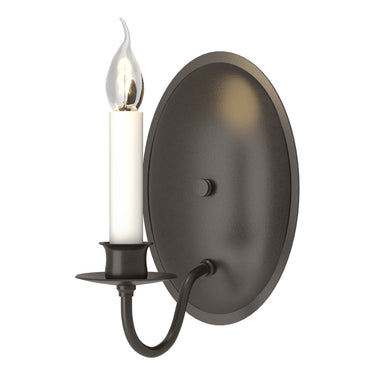 20-4210 Hubbardton Forge Oval Back Single Light Wall Sconce