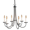 Hubbardton Forge Simple Sweep 6-Arm Chandelier 