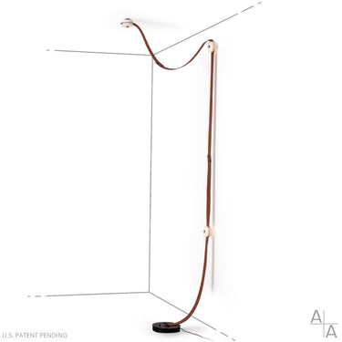 Hubbardton Forge SNAPS Floor-to-Ceiling Plug-in LED Lamp 