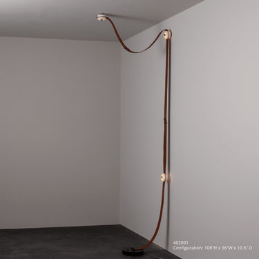 Hubbardton Forge Snaps Floor-to-Ceiling Plug-in LED Lamp - 402801 4