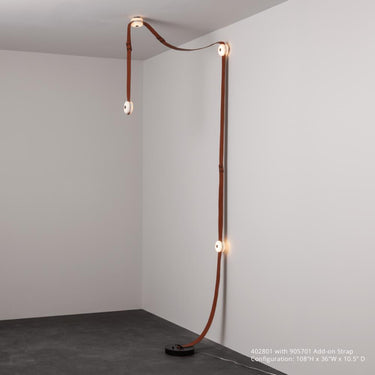 Hubbardton Forge SNAPS Floor-to-Ceiling Plug-in LED Lamp 5