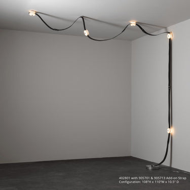 Hubbardton Forge SNAPS Floor-to-Ceiling Plug-in LED Lamp 7