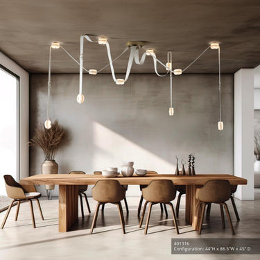 Hubbardton Forge SNAPS Large LED Pendants 13
