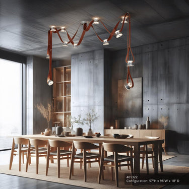 Hubbardton Forge SNAPS Large LED Pendants w/Metal Cones 6