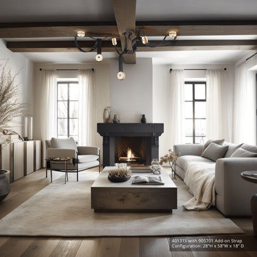 Hubbardton Forge Snaps Medium LED Pendant - 401315 