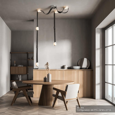 Hubbardton Forge SNAPS Medium LED Pendants 5