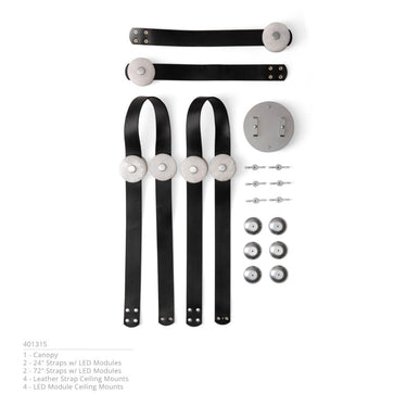 Hubbardton Forge SNAPS Medium LED Pendants 1