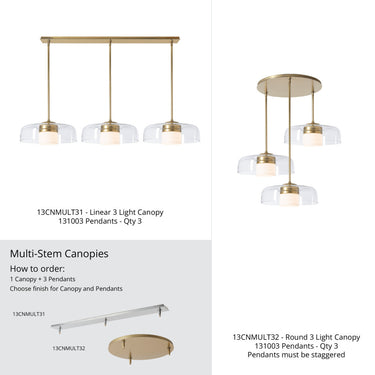Hubbardton Forge Sora Pendant - 131003