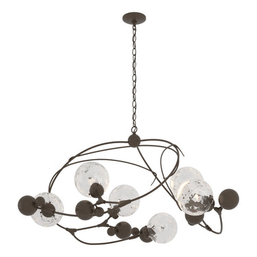 Hubbardton Forge 136421 Sprig Circular 6 Light Incandescent Pendant