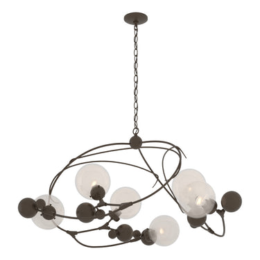 Hubbardton Forge 136421 Sprig Circular 6 Light Incandescent Pendant