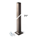 Hubbardton Forge Square Outdoor Post 