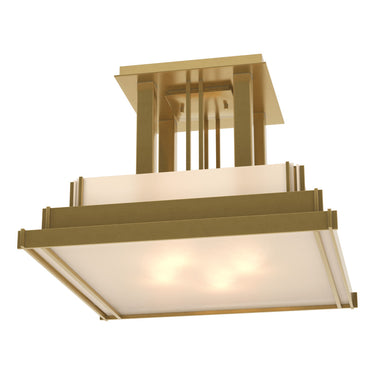 12-3715 Hubbardton Forge Steppe Drop Version Semi-Flush Fixture