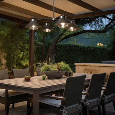 Hubbardton Forge Stowe 4-Light Outdoor Pendant - 362025