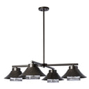 Hubbardton Forge Stowe 4-Light Outdoor Pendant - 362025