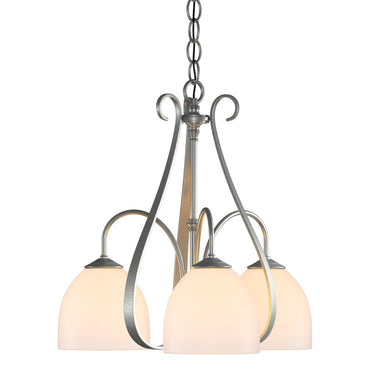 10-1441 Hubbardton Forge 3 Arm Sweeping Taper Downlight Chandelier