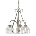 10-1441 Hubbardton Forge 3 Arm Sweeping Taper Downlight Chandelier