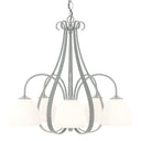 10-1445 Hubbardton Forge 5 Arm Sweeping Taper Downlight Chandelier