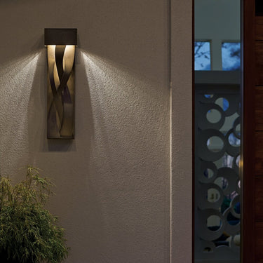 Hubbardton Forge Tress Large Dark Sky Friendly LED Outdoor Sconce - 302529 