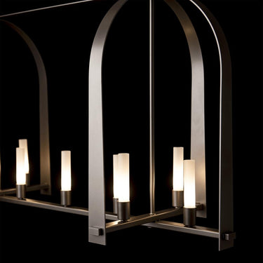 Hubbardton Forge Triomphe 9-Light Linear Pendant 10