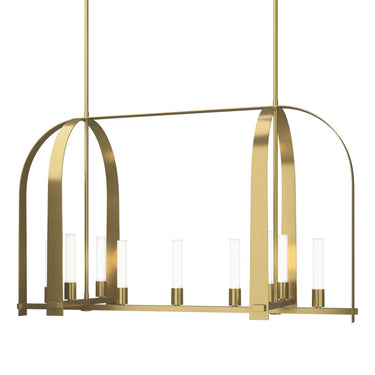 Hubbardton Forge 131075-FD Triomphe 9-Light Linear Pendant