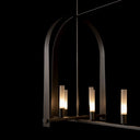 Hubbardton Forge Triomphe 9-Light Linear Pendant 6