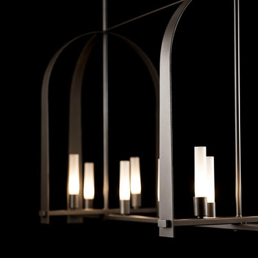 Hubbardton Forge Triomphe 9-Light Linear Pendant 8