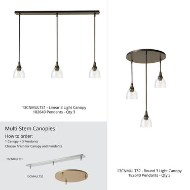 Hubbardton Forge Trumpet Mini Pendant 3