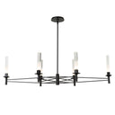 Hubbardton Forge Truss 6-Arm Linear Chandelier - 131623