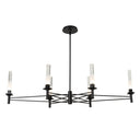 Hubbardton Forge Truss 6-Arm Linear Chandelier - 131623