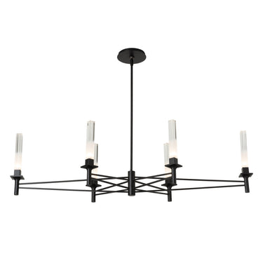 Hubbardton Forge Truss 6-Arm Linear Chandelier - 131623