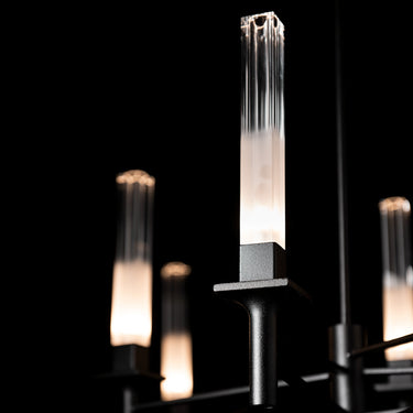Hubbardton Forge Truss 6-Arm Linear Chandelier - 131623