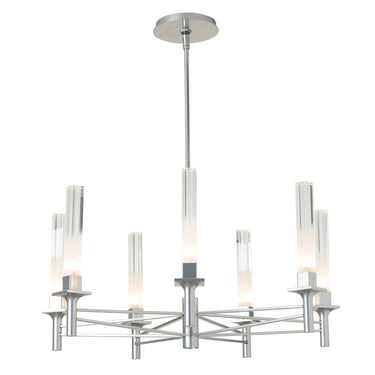 Hubbardton Forge Truss 7-Arm Round Chandelier - 131624